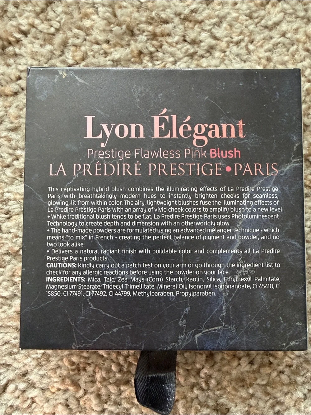 Lyon Elegant Prestige Flawless Pink Blush-LaPredire Prestige Paris
